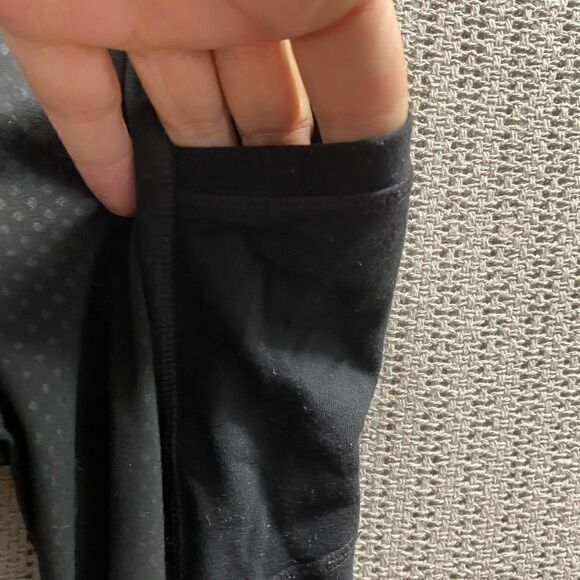 Athleta black ankle zip leggings two side pockets - Picture 5 of 8
